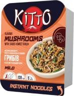 Лапша Хуторок быстрого приготовления со вкусом грибов и кисло-сладким соусом Сладкий чили не острая 130 г