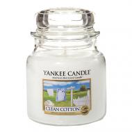 Свеча ароматическая Yankee Candle Clean Cotton 411 г