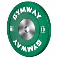 Диск GYMWAY бамперний змагальний 10 кг WPR-10K