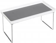 Полка Flamberg для хранения складная 360х190х180 мм серый с белым Foldable shelf