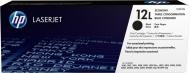 Картридж HP  12L Black Economy Q2612L черный Q2612L