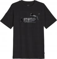 Футболка Puma Camo Graphic 67594201 р.M черный
