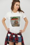 Футболка YAPPI Boyfriend WW2044 р.S белый