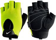 Рукавички для фітнесу Nike Fundamental Training Gloves Men N.LG.B2.714 р. M жовтий із чорним