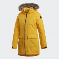 Куртка-парка Adidas W XPLORIC Parka DZ1497 р.S желтая