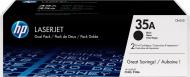 Набор картриджей HP  35A Dual pack Black CB435AF черный CB435AF