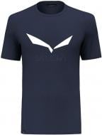 Футболка чоловіча Salewa Solidlogo Dri-Release 00-0000027018-3960 р.S темно-синій Футболка чоловіча Salewa Solidlogo Dri-Release 00-0000027018-3960 р.S темно-синій