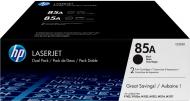 Набор картриджей HP  85A Dual pack Black CE285AF черный CE285AF