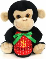 М'яка іграшка Мавпочка 19 см чорний JS4310