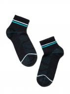 Носки детскиедля девочекдля мальчиков Conte-Kids Active (короткие) 13С-34СП 508 р.16 черно-бирюзовый