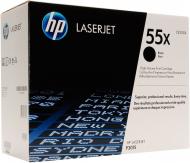 Картридж HP  55X Black CE255X черный CE255X