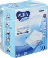 Пелюшки одноразові Aura Ultra comfort гігієнічні 60х60 см 9348 CCL