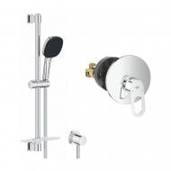 Змішувач для душу Grohe Bauloop з гарнітуром Vitalio Comfort 110 і підключенням Vitalio 2908026929
