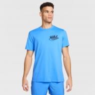 Футболка Nike M NK DF TEE BRAND READ HJ3609-412 р.S синий Футболка Nike M NK DF TEE BRAND READ HJ3609-412 р.S синий