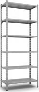 Стеллаж 2400x950x300 мм Меткас серый сталь полки 6 шт. без покрытия