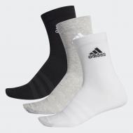 Носки Adidas DZ9392 р.M белый/серый/черный 3 шт.