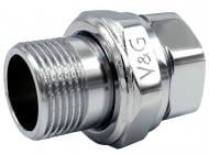 Сгон с накидной гайкой ВН V&G VALOGIN 3/4" хромированный VG-205402