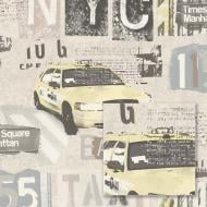 Обои виниловые горячего тиснения Sintra Beverly TAXI 365717 1,06x10,05 м