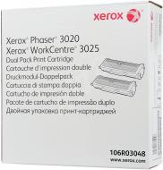 Картридж Xerox Phaser 3020 / WorkCentre 3025 Dual Pack, 3K (106R03048) black