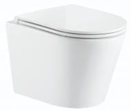 Унітаз підвісний Mixxen Concord Rimless з сидінням S/C Slim MXLT0609