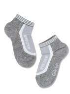 Шкарпетки дитячідля дівчатокдля хлопчиків Conte-Kids Active (короткі) 7С-97СП 504 р.12 сірий