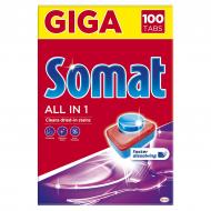 Таблетки для посудомийних машин Somat All in one Giga 100 шт.