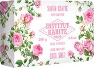 Мыло органическое Institut Karite с маслом ши - Rose Mademoiselle 906465-IK 200 г 1 шт./уп. Мыло органическое Institut Karite с маслом ши - Rose Mademoiselle 906465-IK 200 г 1 шт./уп.