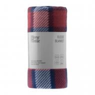 Плед Fleece (ART0719PB) 130x160 см сине-бордовый Ardesto