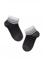 Носки детскиедля девочекдля мальчиков Conte-Kids Active (короткие) 7С-97СП 505 р.12 темно-серый