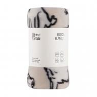 Плед Fleece (ART0724PB) 130x160 см сірий Ardesto