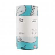 Плед Fleece (ART0726PB) 130x160 см голубой Ardesto