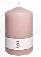 Свеча цилиндрическая Tubo 10 см cream pink