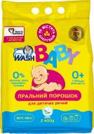 Порошок для машинного та ручного прання Doctor WASH Baby з нейтральним ароматом 2,4 кг