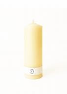 Свеча Цилиндр Tubo 20 см pale banana