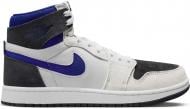 Кроссовки мужские демисезонные Jordan AIR JORDAN 1 ZOOM CMFT 2 DV1305-040 р.45,5 бело-черные