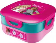 Ланч-бокс двойной Maped Barbie 2 отделения Ланч-бокс двойной Maped Barbie 2 отделения