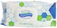 Влажные салфетки SuperFresh антибактериальные 72 шт.