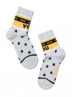 Шкарпетки дитячідля дівчатокдля хлопчиків Conte-Kids TIP-TOP 5С-11СП 501 р.16 світло-сірий