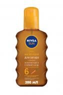 Олія-спрей для засмаги Nivea Золотиста засмага SPF 6 200 мл