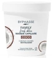 Маска Byphasse FAMILY FRESH DELICE для фарбованого волосся з кокосом 250 мл