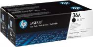 Картридж HP 36A CB436AF black