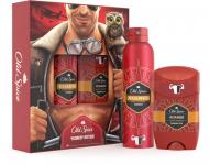 Подарунковий набір для жінок для чоловіків Old Spice гель для душу 250 мл + твердий дезодорант 50 мл