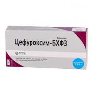 Цефуроксим-БХФЗ порошок 750 мг