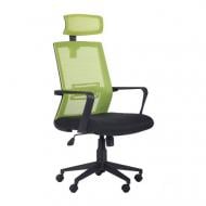 Крісло AMF Art Metal Furniture Neon HR сидіння Саванна Black 19/спинка сітка салатовий Крісло AMF Art Metal Furniture Neon HR сидіння Саванна Black 19/спинка сітка салатовий