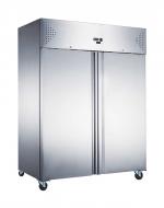 Шафа холодильна HURAKAN HKN-GX1410TN INOX 440 Вт 