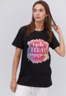 Футболка YAPPI Boyfriend WB2041 р.M черный