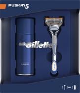 Набір подарунковий для чоловіків Gillette бритва Fusion 5 + гель для гоління Sensitive 75 мл