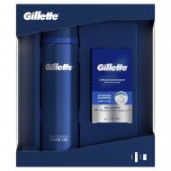 Набір подарунковий для чоловіків Gillette гель для гоління Sensitive + засіб після гоління
