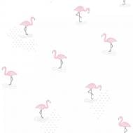 Обои виниловые на флизелиновой основе Grandeco Jack N Rose Junior JR2005 0,53x10,05 м