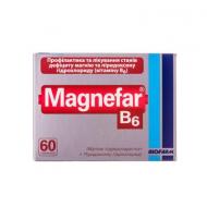 Вітаміни Магнефар В6 таблетки 500 мг